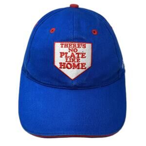 National Ent Network Baseball Cap Blue One Size Strapback No Plate Like Home Hat